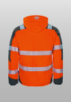 Hinten Orange Grau