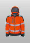 Kaputze Orange Grau