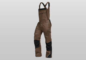Latzhose Men Haselnuss