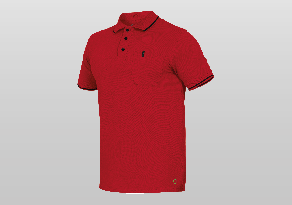 Polo-Shirt Jens Men Rot