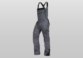 Latzhose Men Grau