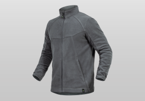 Fleecejacke Grau