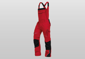 Latzhose Men Rot