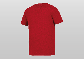 T-Shirt Rundhals Tom Men Rot