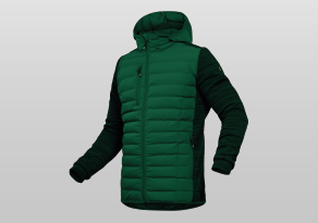 Hybridjacke Men Grün