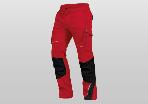 Bundhose Men Rot