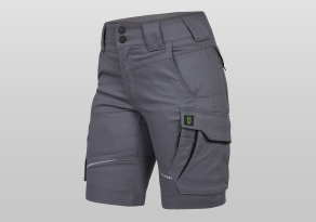 Damen Shorts Grau