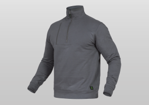 Zip-Sweater Paul Men Grau
