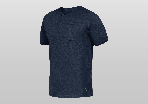 T-Shirt V-Neck Uwe Men Marine
