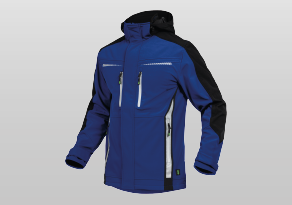 Softshelljacke Men Kornblau