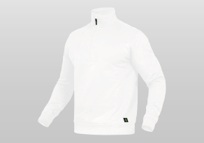 Zip-Sweater Paul Men Weiß