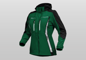 Damen Softshelljacke Grün