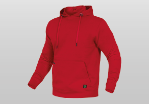Hoodie Kim Unisex Rot