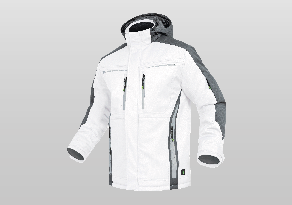 Winter-Softshelljacke Men Weiß