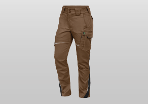 Damen Bundhose Haselnuss ohne Knietasche
