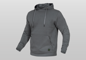 Hoodie Kim Unisex Grau