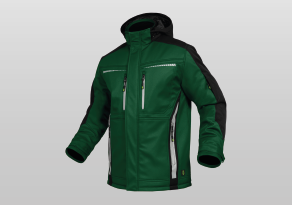Winter-Softshelljacke Men Grün