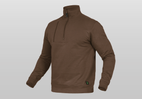 Zip-Sweater Paul Men Haselnuss