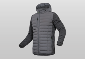 Hybridjacke Men Grau