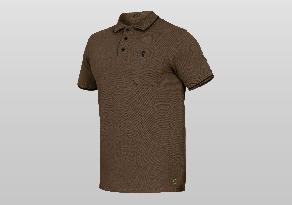 Polo-Shirt Jens Men Haselnuss