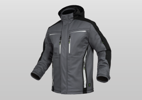 Winter-Softshelljacke Men Grau